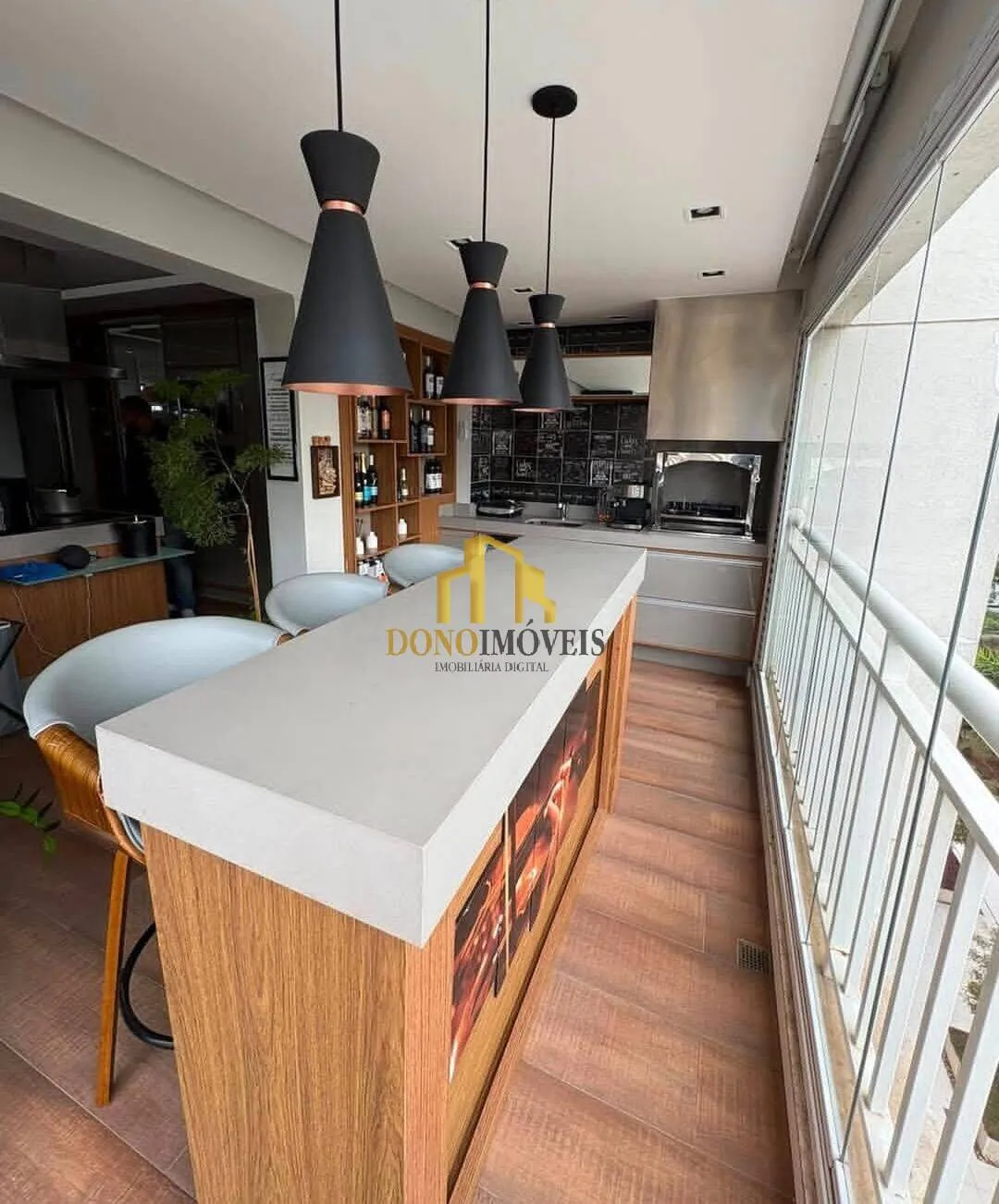 Imagem Apartamento á venda 95 m², 2 dormitórios, 2 suítes