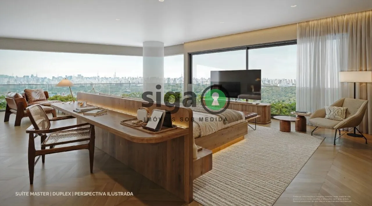 Imagem Apartamento Duplex para venda na Vila Nova Conceição 04 suítes, São Paulo - SP
