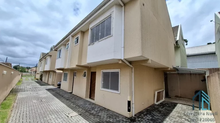 Foto do imóvel Sobrado em condomínio fechado 03 quartos c/suíte, desocupado no Uberaba em Curitiba PR
