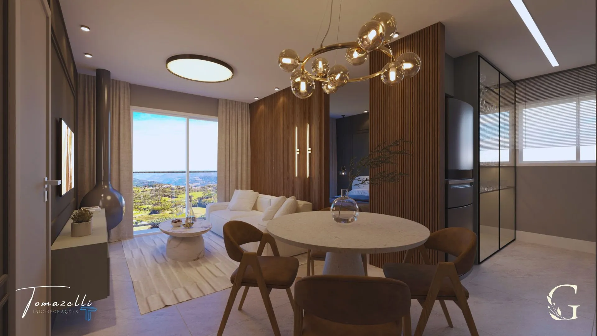 Imagem Apartamento à venda em Gramado, Piratini, com 1 quarto, 40.2m2