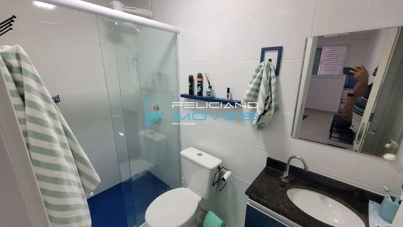 Imagem Apartamento com 2 quartos, Flórida, Praia Grande - R$ 629 mil, Cod: 1408