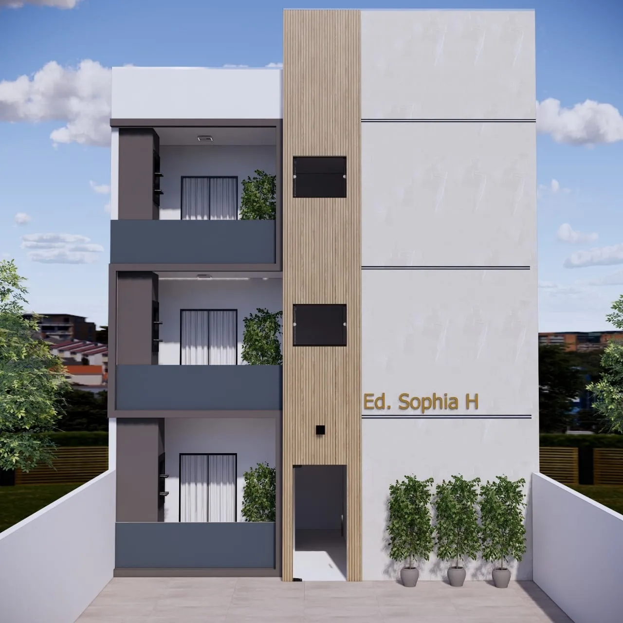 Imagem Apartamento à venda 2 Quartos, 1 Suite, 1 Vaga, 206M², Loteamento Residencial e Comercial Flamboyant, Pindamonhangaba - SP | Edifício Sophia H