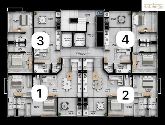 Imagem APARTAMENTO RESIDENCIAL em PORTO BELO - SC, Perequê