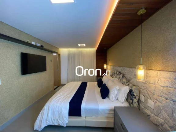 Imagem Apartamento mobiliado com 4 dormitórios à venda, 224 m² por R$ 2.790.000 - Setor Marista - Goiânia/GO