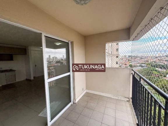 Imagem Apartamento com 3 dormitórios para alugar, 82 m² por R$ 3.845,95/mês - Vila Rosália - Guarulhos/SP