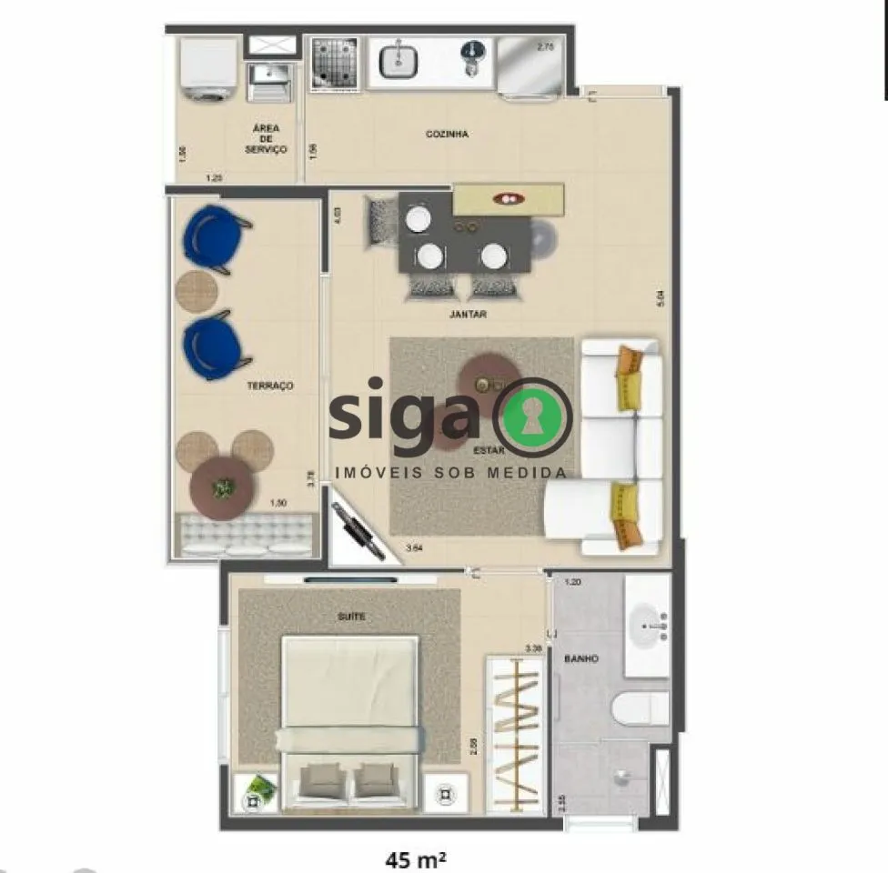 Imagem Apartamento para venda em Moema, São Paulo - SP