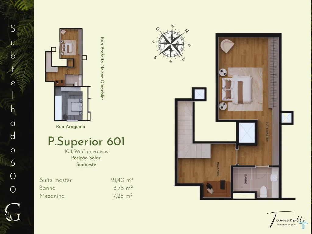 Imagem Apartamento à venda em Gramado, Piratini, com 1 quarto, 40.2m2
