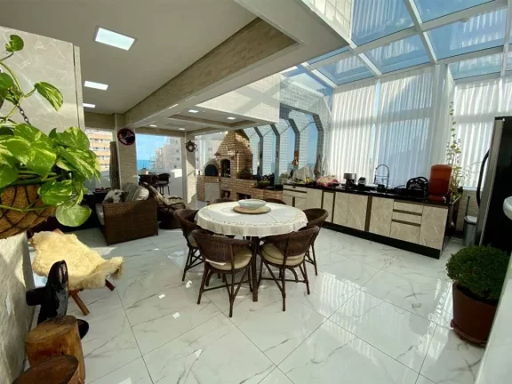 Imagem Cobertura à venda, 315 m² por R$ 3.000.000,00 - Canto do Forte - Praia Grande/SP