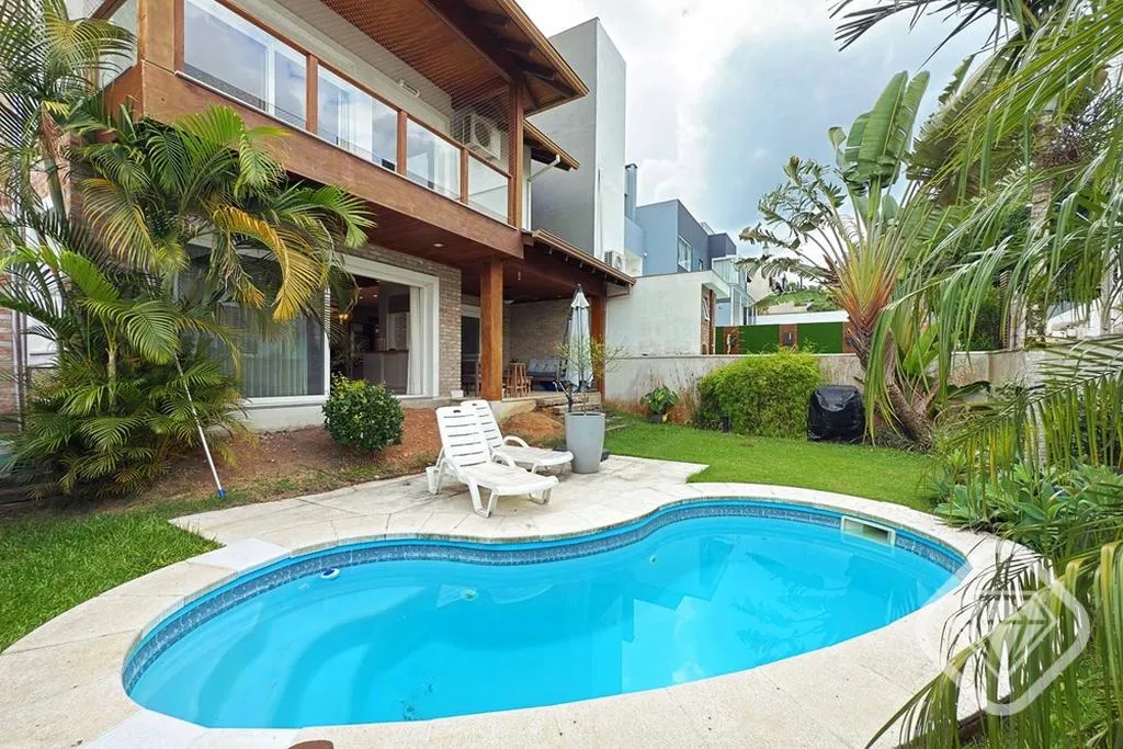 Foto do imóvel Casa em condomínio no Lagos de Nova Ipanema, com projeto contemporâneo e ambientes pensados para u... em Francisco Solano Borges