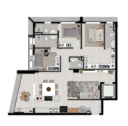 Imagem Apartamento à venda no bairro Setor Oeste - Goiânia/GO