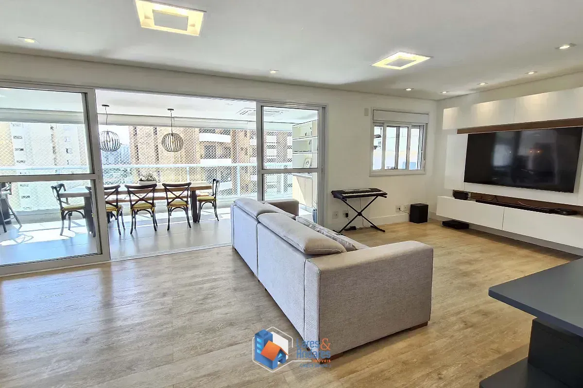 Imagem Apartamento para venda em Brooklin com 3 quartos, sendo 3 suítes, 164m²