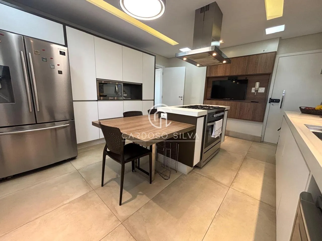 Imagem Espaço Cerâmica - Condomínio Premier - Apartamento de 162m2 com 03 suítes e 03 vagas de garagem - Lazer Completo
