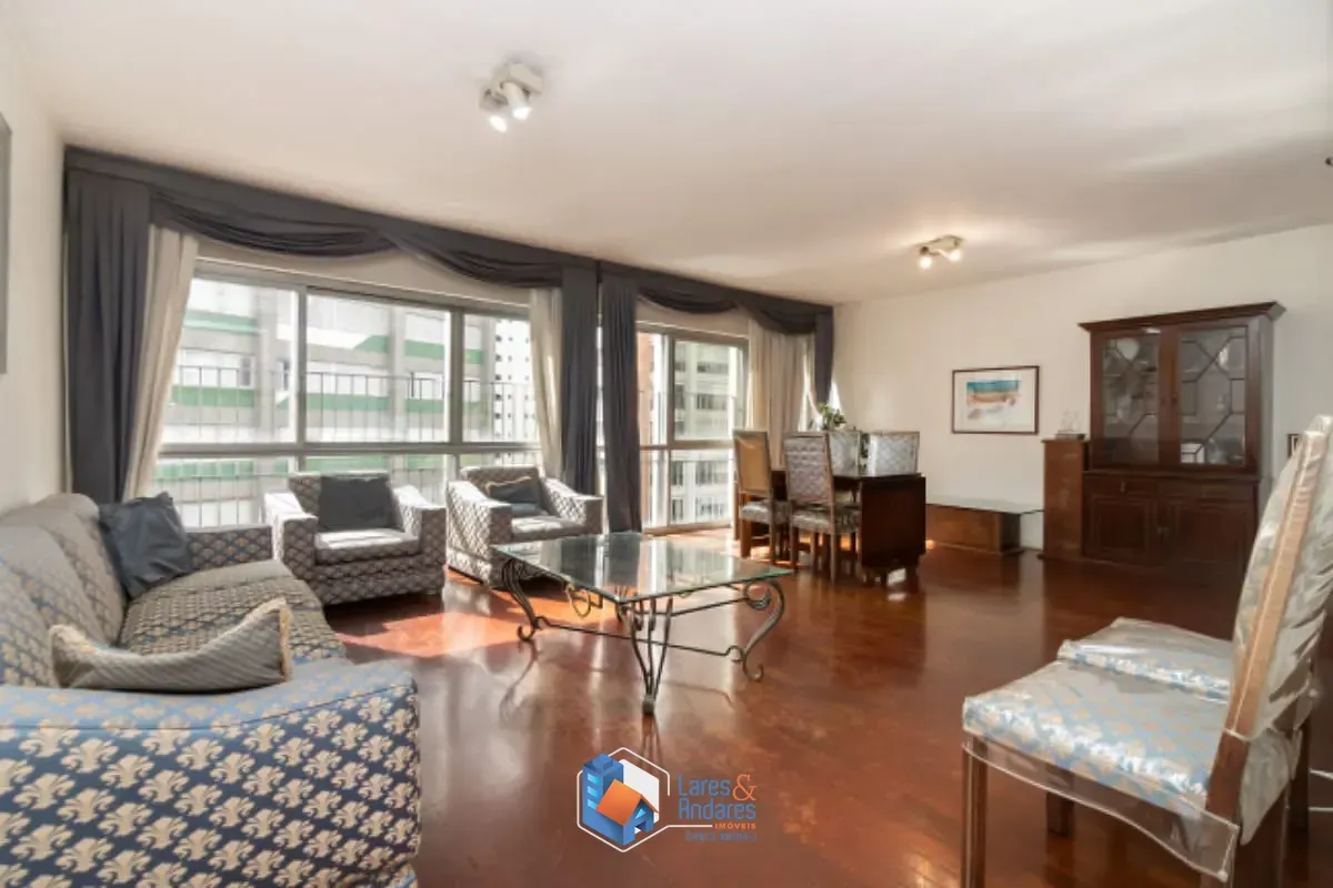 Foto do imóvel Apartamento para venda em Santa Cecília com 3 quartos, sendo 3 suítes, 224m² em Rua Conselheiro Brotero