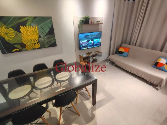 Foto do imóvel Apartamento 02 dormitórios, Valor de aluguel R$5.500,00 , Porteira fechada, todo reformado, em frente shopping Balneário, ótima localização