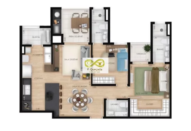 Imagem APARTAMENTOS DE 82M² - RESIDENCIAL VELASCA CAMPINAS