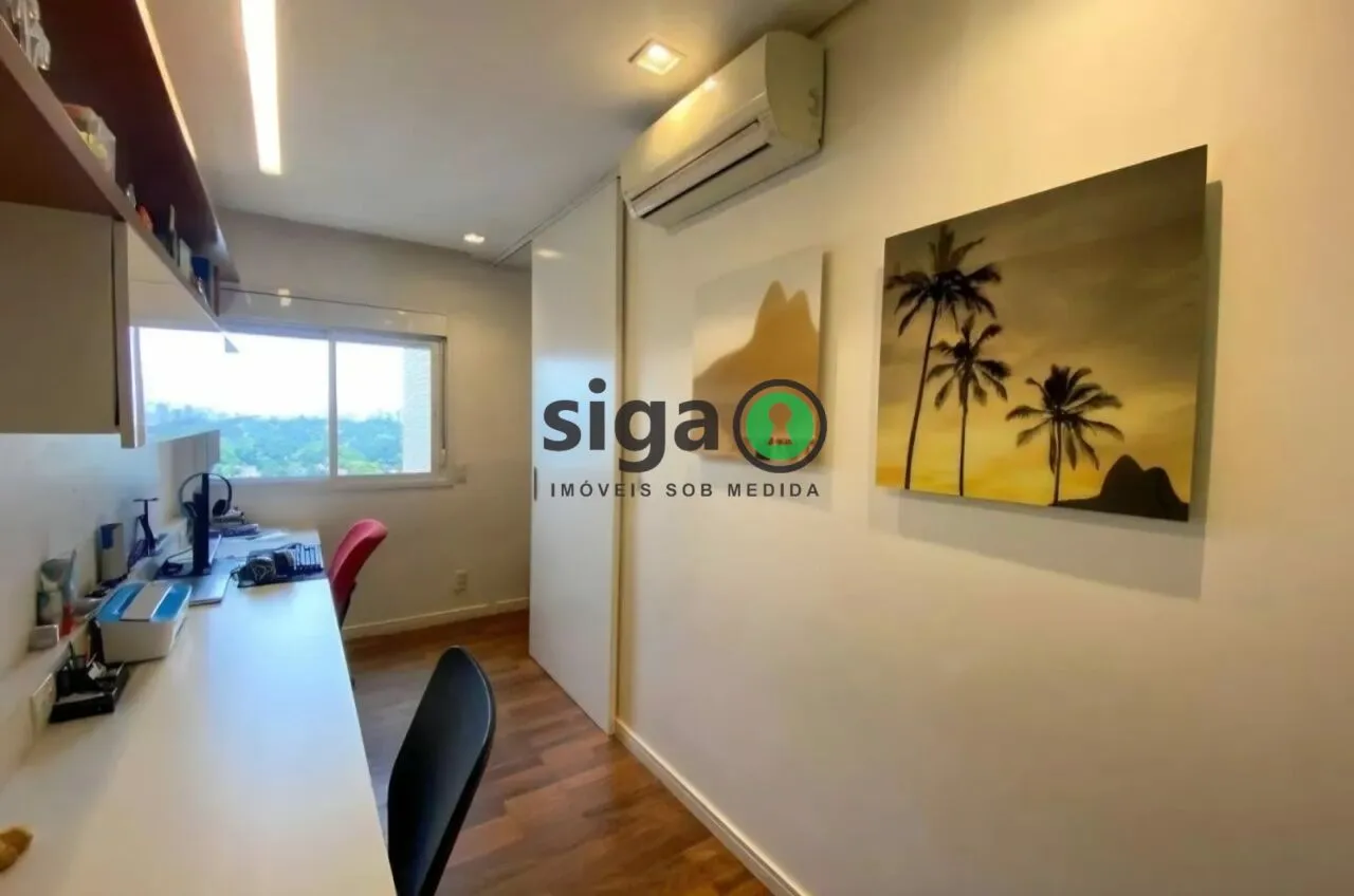 Imagem Apartamento alto padrão com 3 suítes, varanda gourmet e quadra de tênis no Campo Belo
