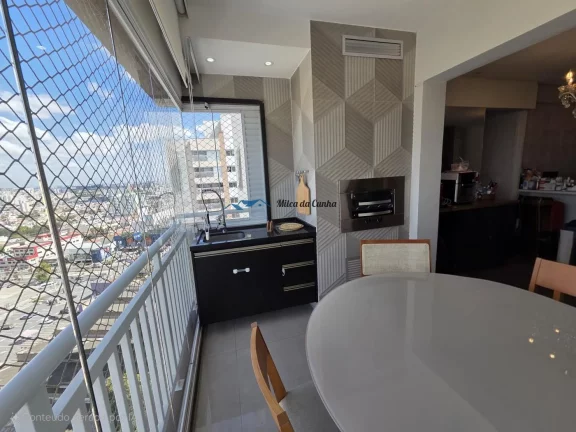 Imagem Lindo Apartamento para Venda, com 3 dormitórios, 1 Suíte, 2 vagas, Varanda Gourmet, 75m², Vila Apiaí, Santo André