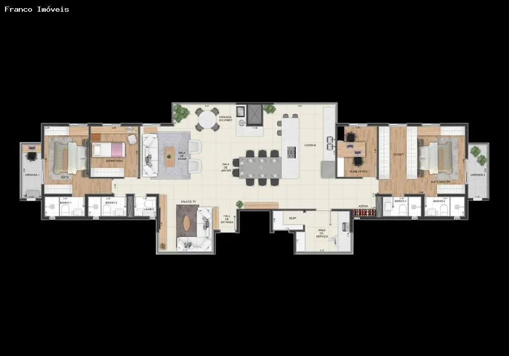 Imagem Apartamento Garden para Venda em Santo André, Vila Floresta, 3 dormitórios, 1 suíte, 2 banheiros, 2 vagas