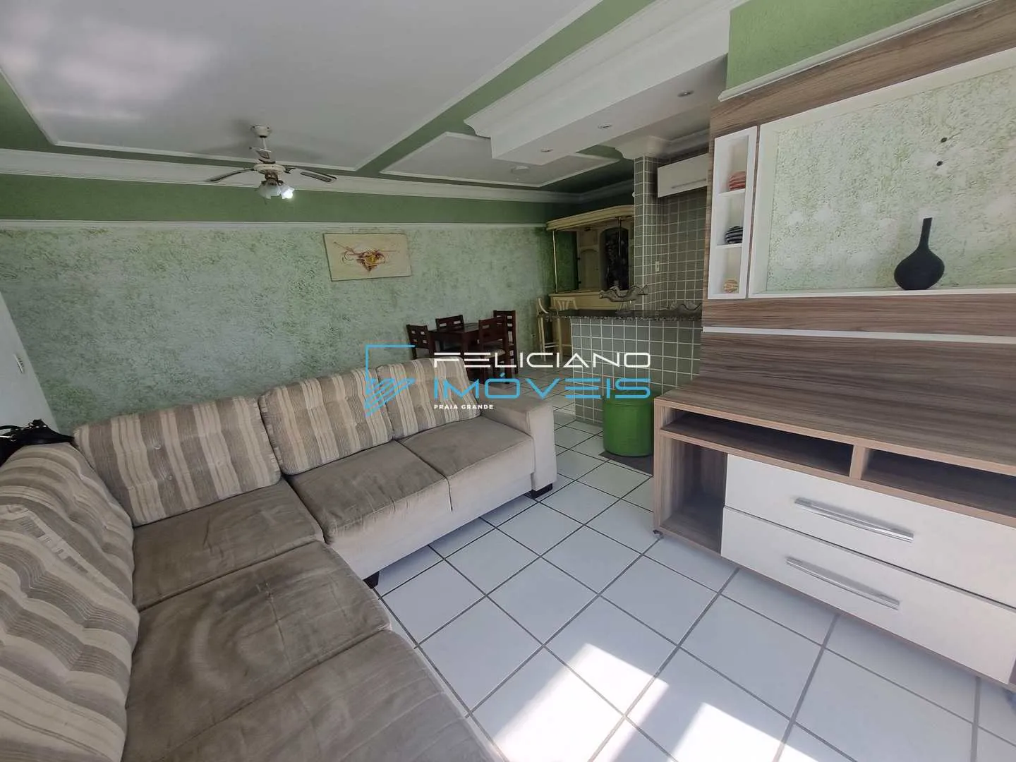 Imagem Apartamento com 2 quartos, Caiçara, Praia Grande - R$ 467 mil, Cod: 5971