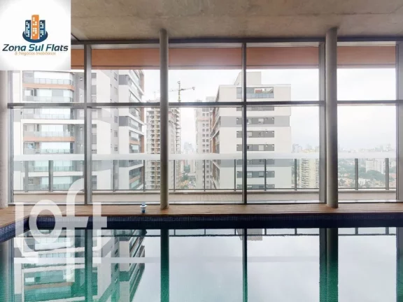 Imagem Apartamento Mobiliado à Venda No Brooklin Com 1 Suíte e 1 Vaga