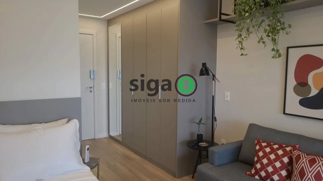 Imagem LOCAÇÃO de Apartamento Studio (MOBILIADO) ao lado Estação Brooklin do Metrô Linha Lilás
