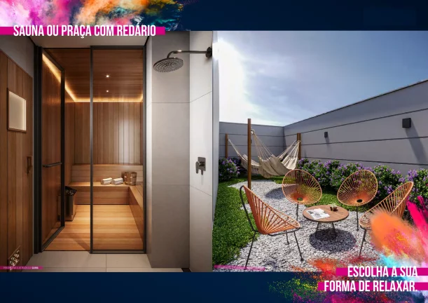 Imagem Ipiranga | 2 Dormitórios | 33m² | Amplo Lazer | 5 Minutos a pé até o metrô Sacomã