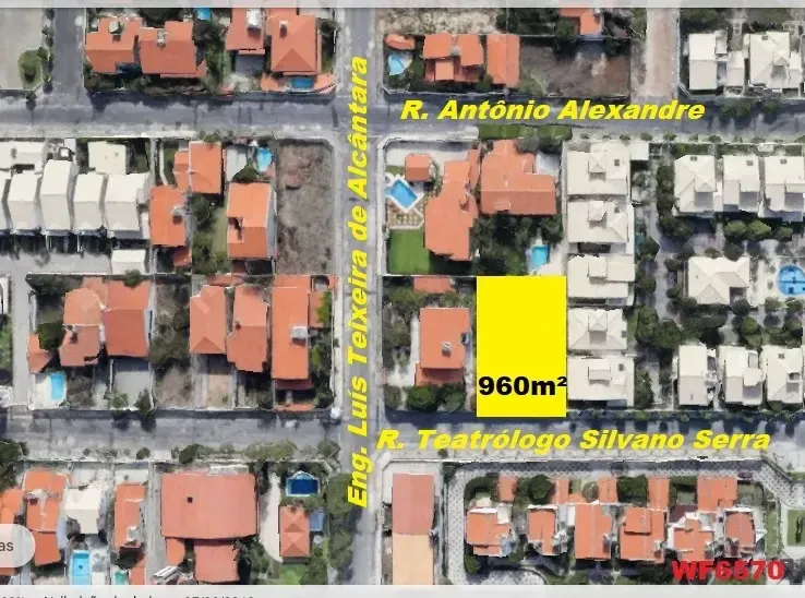 Imagem Terreno à Venda, 960 m² em De Lourdes - Fortaleza