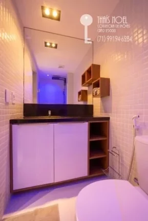 Imagem ALUGUEL RESIDENCIAL - LINDO FLAT MOBILIADO E DECORADO NO SMART FAROL DA BARRA, PRÉDIO NOVÍSSIMO E COMPLETO