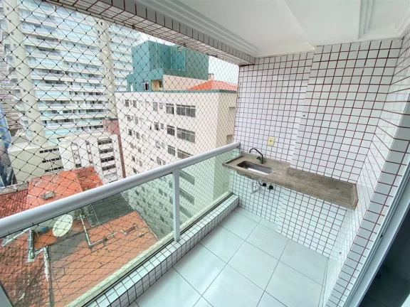Imagem Apartamento com 2 dorms, Aviação, Praia Grande - R$ 500 mil, Cod: 2817