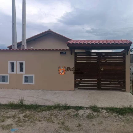 Foto do imóvel Casa com 2 dormitórios à venda, 55 m² por R$ 270.000,00 - Umuarama Parque Itanhaém - Itanhaém/SP
