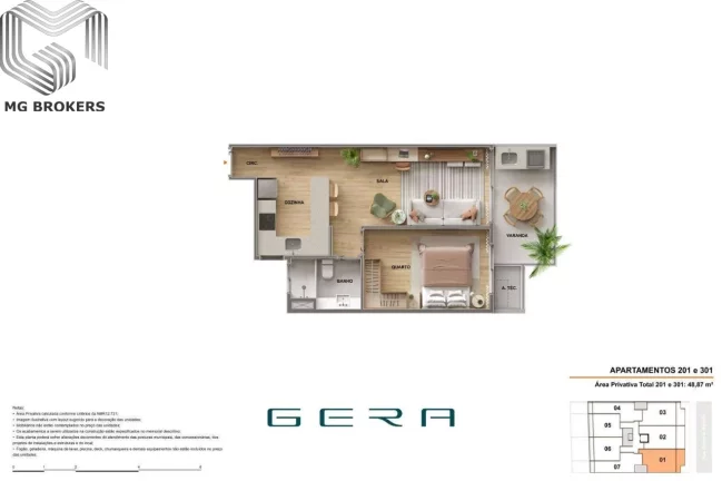 Imagem Apartamento à venda na Gávea, Rio de Janeiro - 1 quarto, 1 sala, 38m² de área - Imperdível oportunidade!