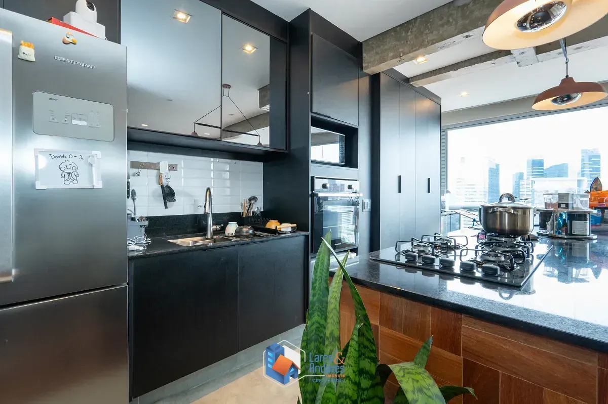 Imagem Apartamento para venda em Santo Amaro com 1 quarto, sendo 1 suíte, 75m²