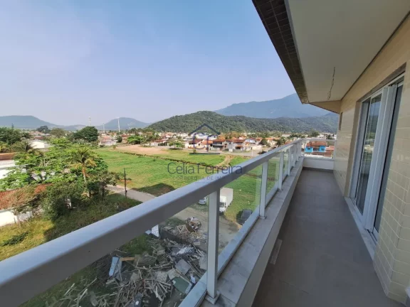Imagem Lindo apartamento novo frente mar da exuberante praia Massaguaçú - Caraguatatuba/SP