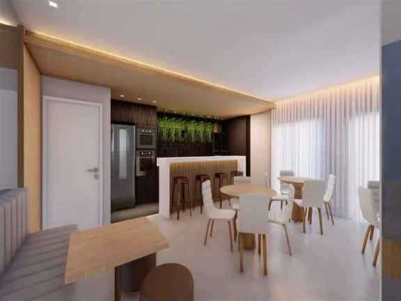 Imagem Apartamento com 2 dormitórios à venda, 69 m² por R$ 550.000 - Boqueirão - Praia Grande/SP