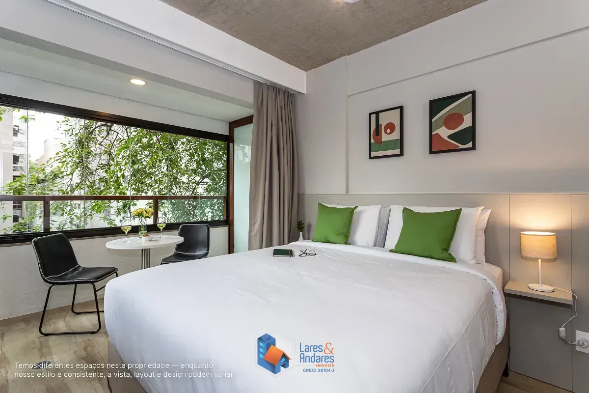 Imagem Studio para venda em Jardim Paulista com 1 quarto, sendo 1 suíte, 24m²
