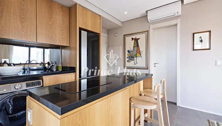 Imagem Flat disponível para venda no Cyrela by Pininfarina no Itaim Bibi, com 51m², 1 dormitório e 1 vaga