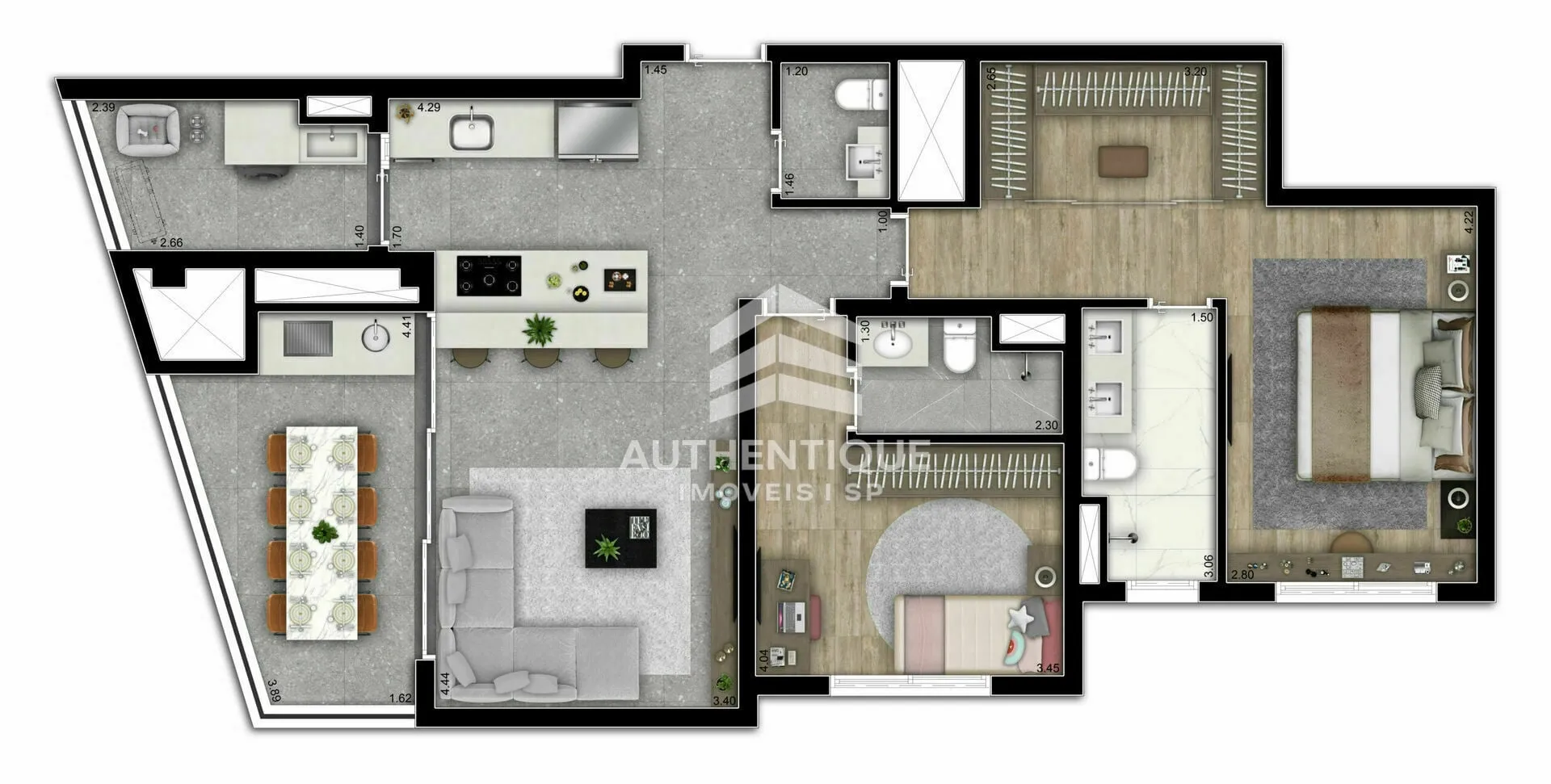 Imagem INSIGNIA CAMPO BELO - Apartamento à venda no bairro Campo Belo - São Paulo/SP, Zona Sul