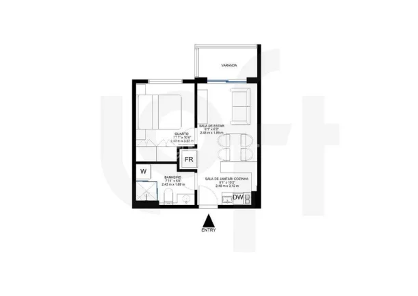 Imagem Apartamento Aricanduva - 33M², 1 Dorm, 1 Vaga, Lazer, Portaria 24h.