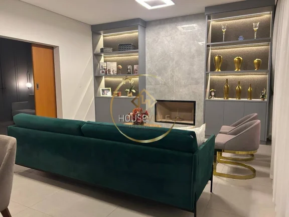 Imagem Casa Sobrado, 5 Dormitórios ( 4 suítes), 525m², Condomínio Alphaville, Sjc.