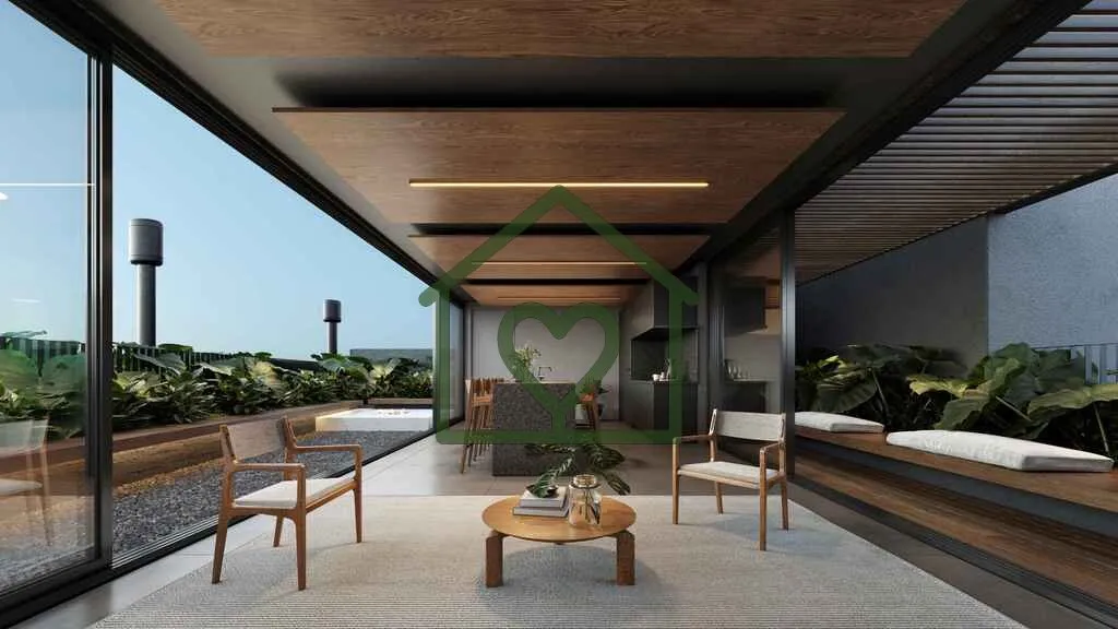 Imagem Lançamento 2025. Exclusivo e contemporâneo. Apenas 12 apartamentos. Todos de frente para a rua Vas...