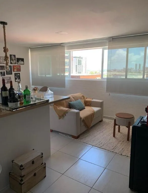 Imagem Apartamento mobiliado em Manaíra com 39m², 1 quarto, lazer completo e localização privilegiada próximo à praia.