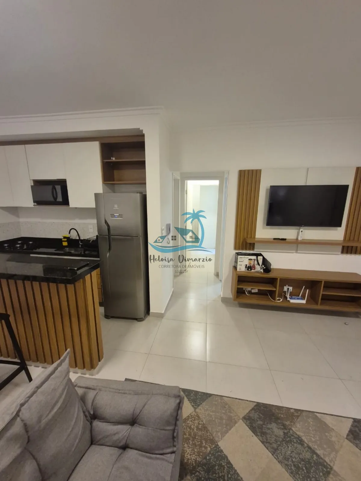 Imagem Apartamento mobiliado com 2 dormitórios à venda no Itaguá - Ubatuba - 350 metros da orla.
