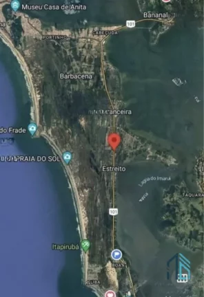Imagem Terreno residencial/comercial/industrial, 40.000 mil m², próximo ao posto girassol, viaduto do bairro Estreito, em Laguna/SC.