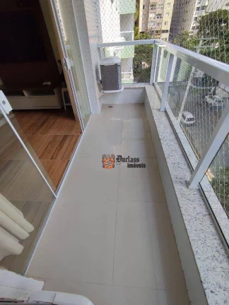 Imagem Apartamento com 3 dormitórios à venda, 84 m² por R$ 550.000,00 - Pitangueiras - Guarujá/SP