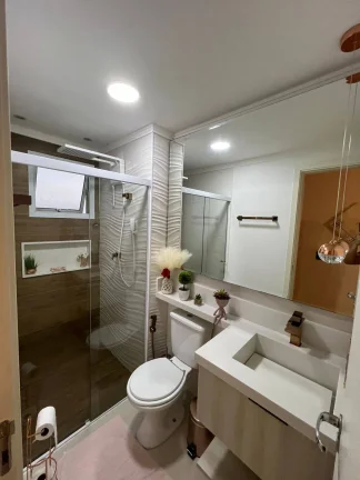 Imagem Apartamento Novo, Mobiliado e Automatizado 2 Dormitorios sendo 1 Suite