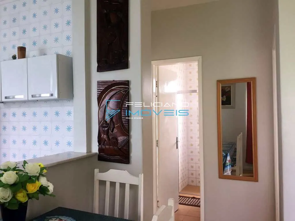 Imagem Apartamento com 2 quartos, Mirim, Praia Grande - R$ 350 mil, Cod: 6166