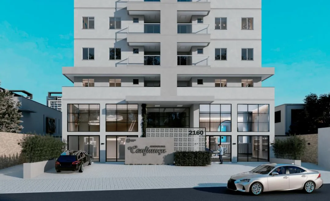 Imagem Apartamento em Construção com Churrasqueira na sacada no Bairro Cancelli, Cascavel - Venda
