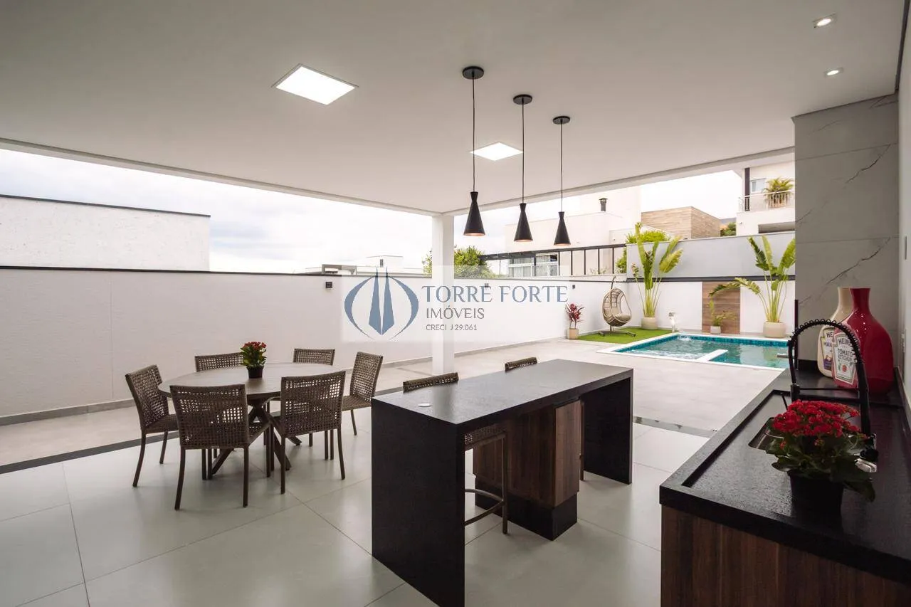 Imagem Maravilhosa casa, condomínio fechado 328 m² 3 suítes com closet, Indaiatuba