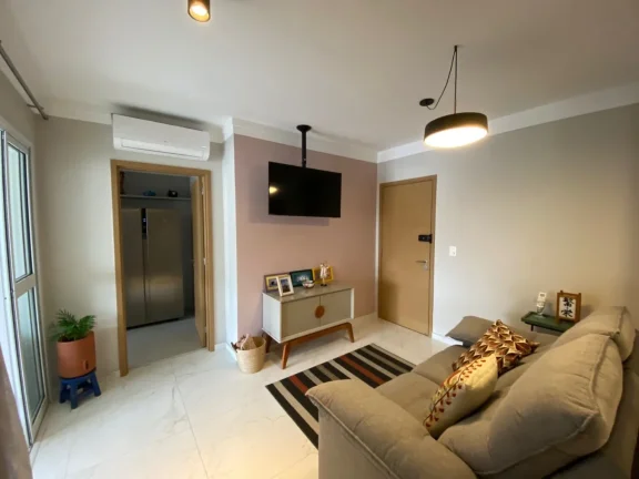 Imagem Ótimo apartamento a venda mobiliado em Santos no Boqueirão