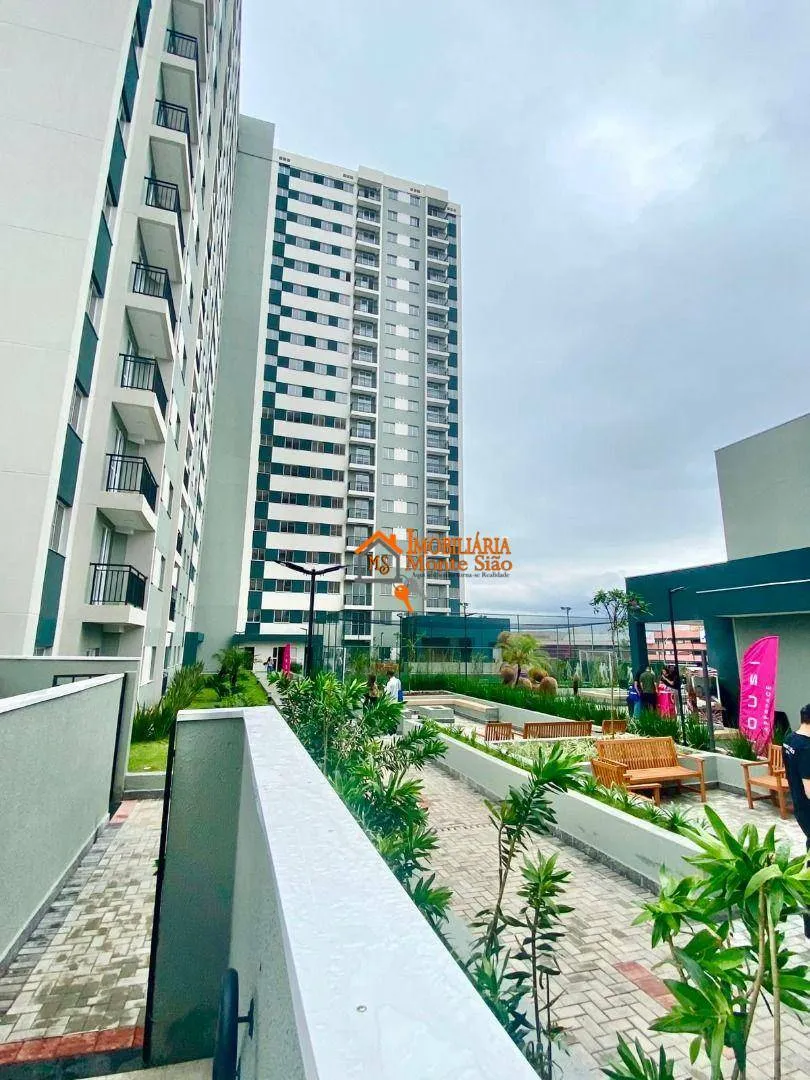 Imagem Apartamento com 2 dormitórios à venda, 34 m² por R$ 400.000,00 - Centro - Guarulhos/SP